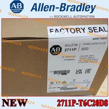 NEW PLC 2711P-T6C20D8 PanelView Plus 6 Graphic Terminal New