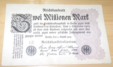 German Reichsbanknote Zwei Millionen Mark 192...