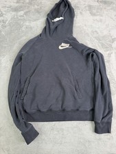 Nike Women  s Sportswear Rally Funnel Neck Hoodie Size Medium Black