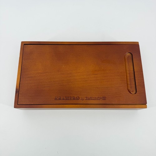 ZWILLING Kramer - EUROLINE Stainless Damascus Collection Wooden Box No Knives 