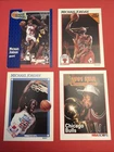 Set of 4 Michael Jordan Cards Chicago Bulls