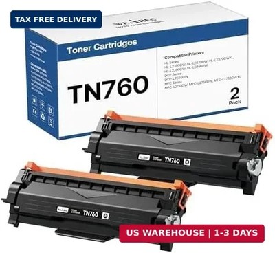 TN760 Toner Cartridges Replacement for Brother Toner TN-730/TN-760 Compatible HL