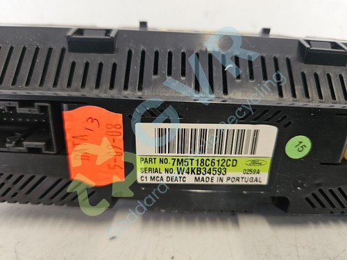 FORD KUGA TITANIUM TDCI AWD C394 MKI 2008-2010 Heater Control Panel 7m5t18c612cd - Picture 6 of 15