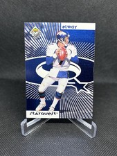 1998 UD Choice StarQuest/RookQuest John Elway / Peyton Manning #SR01 Blue