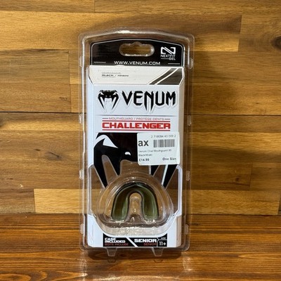 Mundschutz Venum Challenger Senior Alter 11+ Schwarz / Khaki Etui inklusive Neu