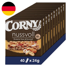 Nussriegel Corny Nussvoll Dreierlei Nuss Und Karamell, Mit Erdnuss, Mandel Und H