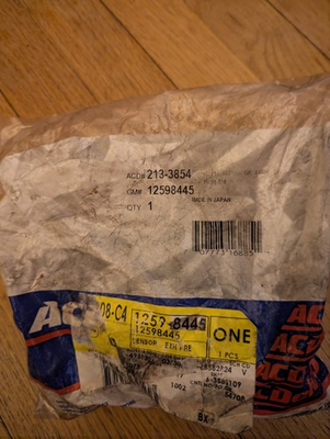 #ad AC Delco 213 3854 Exhaust Gas Differential Pressure Sensor GM# 12598445 $32.00