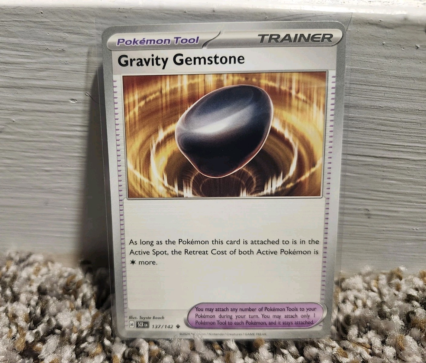 Gravity Gemstone - 137/142 - Pokemon TCG Stellar Crown - Near Mint (NM)