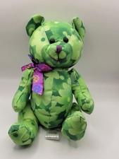 Sugar Loaf St Patrick's Day Teddy Bear Plush Green Shamrock Irish Holiday