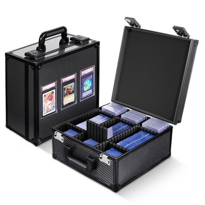 Aluminum Graded Card Case with TSA Lock, Holds 140 Slabs, Fits PSA/CGC/SGC