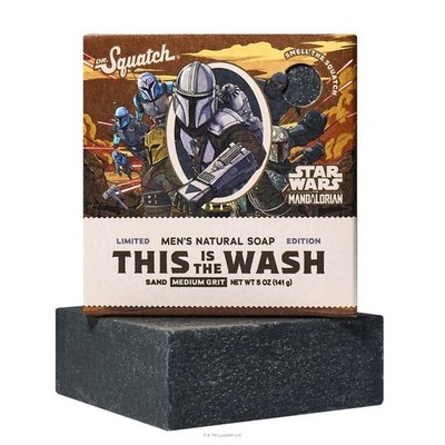 Dr. Squatch Star Wars Mandalorian This Is The Wash Mando Musk Soap 5 oz