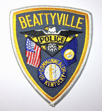 Beattyville Kentucky Police Patch - FREE Tracked US Shipping !