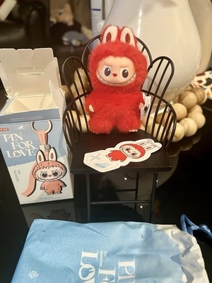 Labubu Pin For Love “Letter X” POP MART new In Hand | eBay