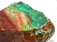 Apache Chrysocolla Rough Blues Reds Big 8x5.5x6 Inch 14.6 Pounds