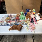 Lot of 17 Vintage TY Beanie Babies New With Tags/Packages