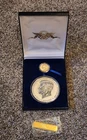 Boxed JFK 50th Anniversary Half Pound Silver Enriched Commemorative Coin