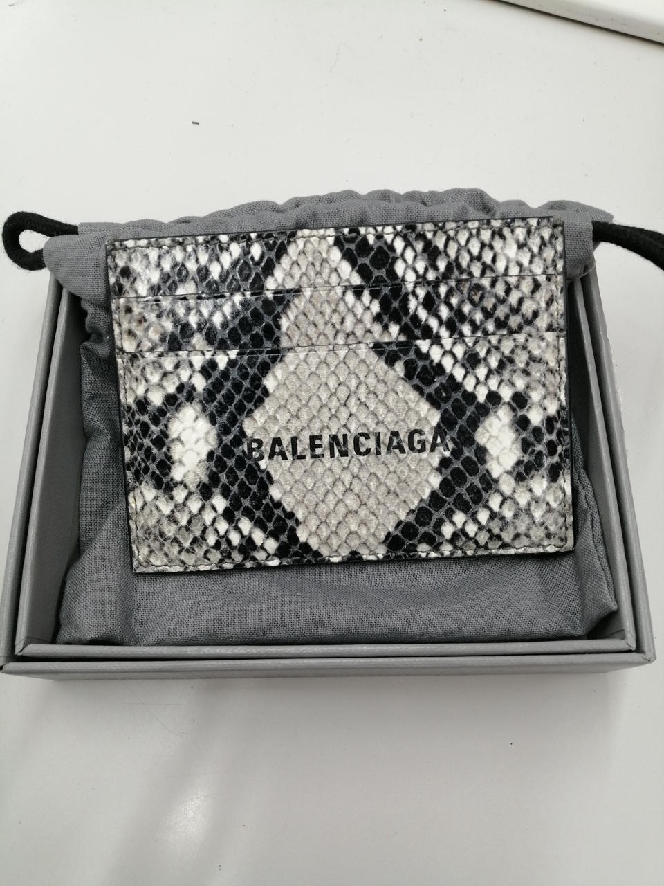 Card Case Model Python Snake Pattern BALENCIAGA - image 1