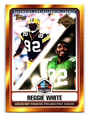 Reggie White 2006 Topps Hall of Fame Tribute #HOFT-RW