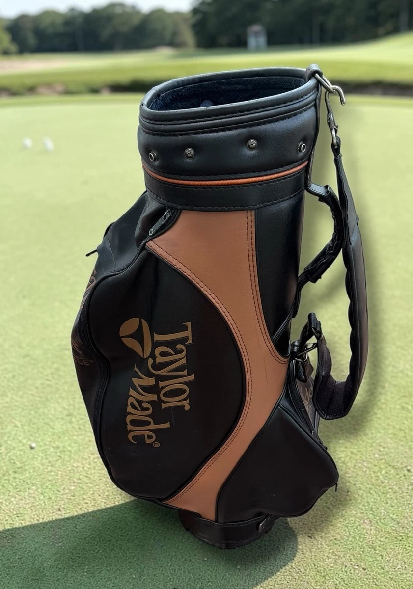TaylorMade Black Leather Golf Bags for sale | eBay