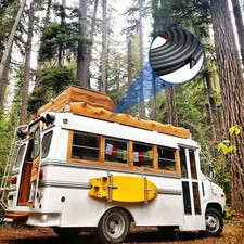 Gutter Strip Rain Gutter TPE Material J-shaped Design Self-sticking Backing