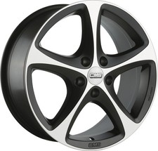 4x Alufelgen CMS C12 diamant schwarz matt 9x19 ET38 LK5 112 19 Zoll Felgen Alu