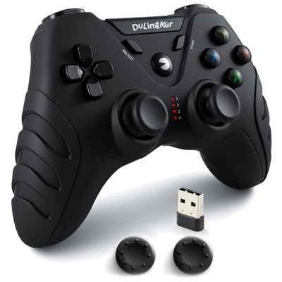 Kabelloser PC Controller mit Hall Effect Joystick und Vibration