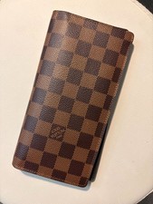 Louis Vuitton Damier Ebene Brazza Wallet