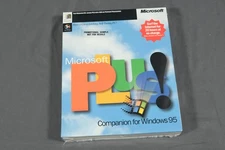 vintage Microsoft Plus 95 Companion for Windows 95  NOS New and Sealed