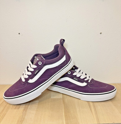 Vans Shoes Kyle Walker Men 7 Purple Suede Skate Sneakers NEW