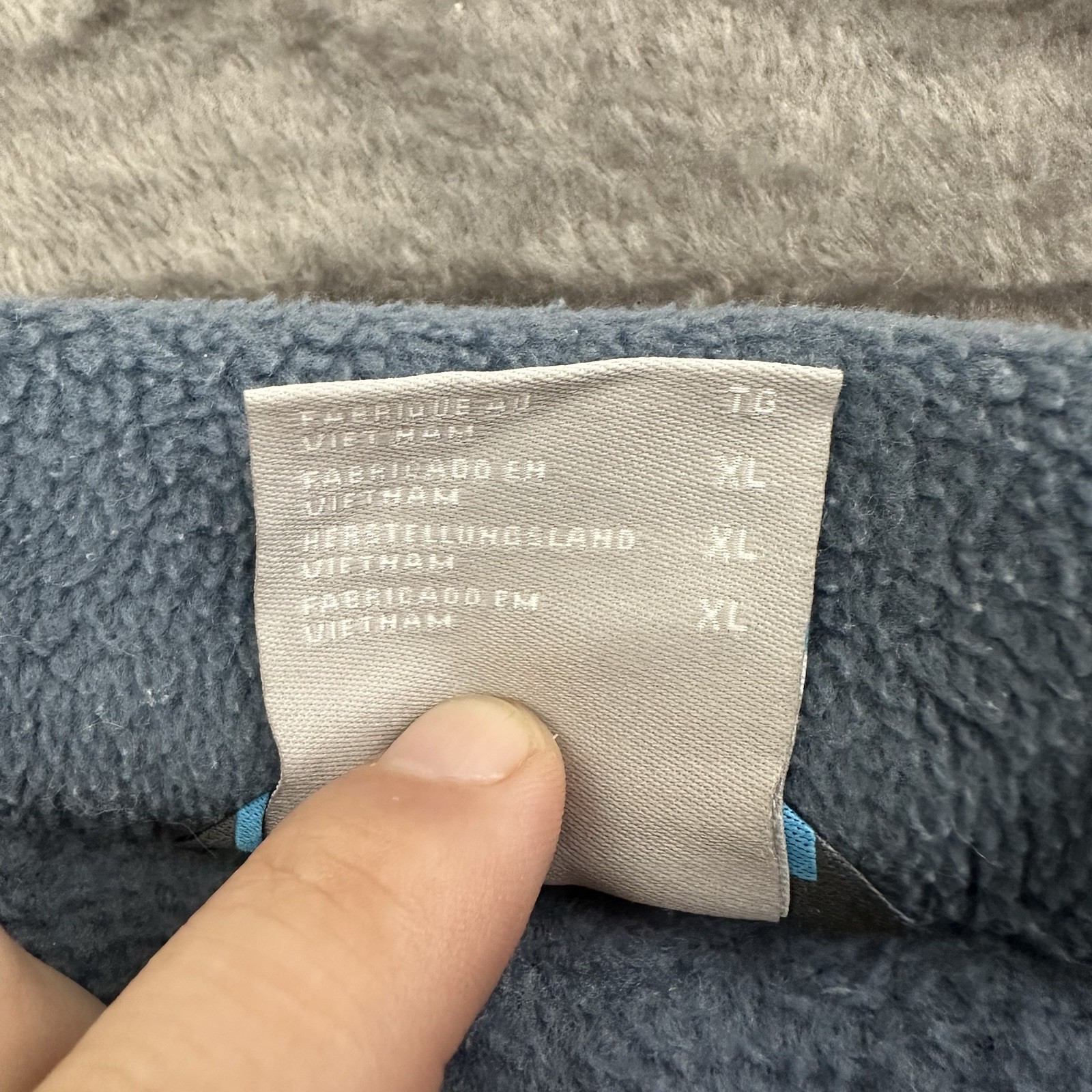 Columbia Men Basic Jacket Solid Polyester Blue Si… - image 5