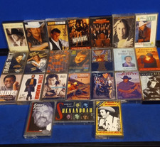 Country Music Cassette Tapes Lot of 24 Various Artists