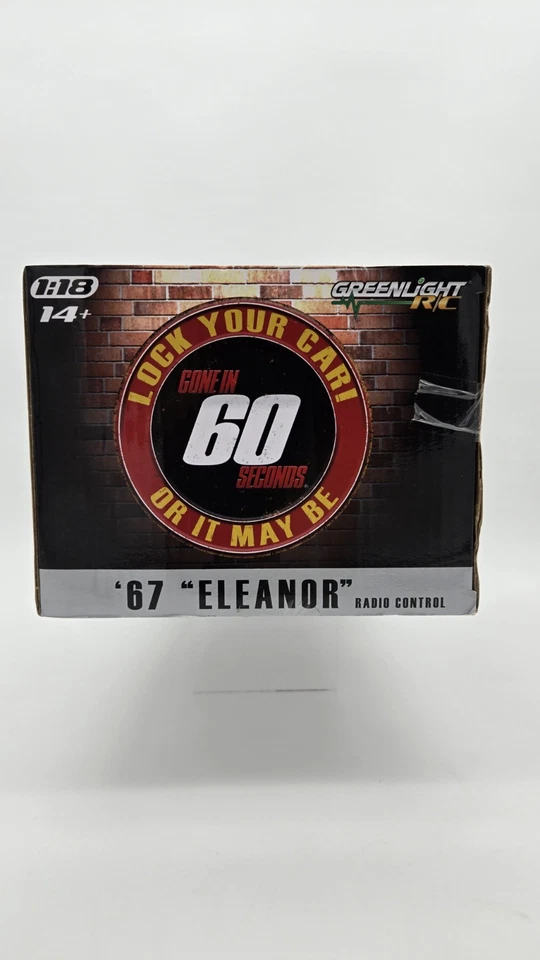 Eleanor Ford Mustang Gone in 60 Seconds Die Cast Car 1:18 Greenlight Hollywood - Image 2 of 4