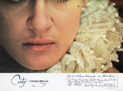 PALOMA PICASSO CONTES IMMORAUX 1974 VINTAGE LOBBY CARD #12 WALERIAN BOROWCZYK - Photo 1/1