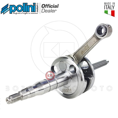 KIT GRUPPO TERMICO Ø47 ALBERO MOTORE POLINI MINARELLI MBK BOOSTER 50 2T euro 0-1 - Imagen 3 de 6