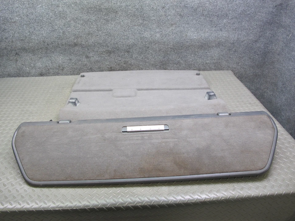 88-91 MAZDA RX7 CONVERTIBLE MALETERO TRASERO CARGA CUBIERTA DEFLECTOR DE VIENTO GRIS OEM Foto 3 de 4