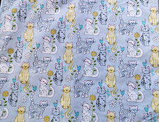 Large Handmade Cat Kitty Kitten Organic Catnip Mat Pad Toy Blanket