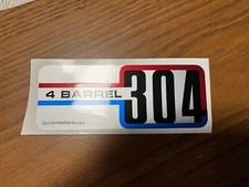 Fits Jeep Amc 304 V8 304 4 Barrel Sticker Forfits Jeep Cj Other Amc Vehicle