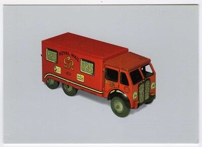 1990er Jahre Postkarte Blech Modell sechsrädrig GPO Van c 1950 GVIR Monogramm UNP