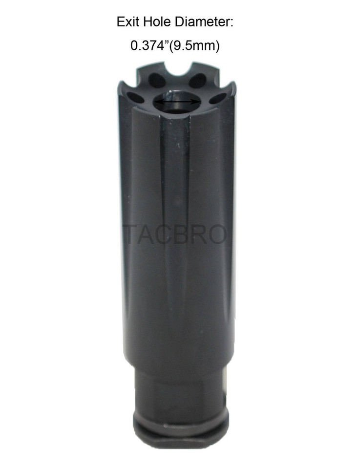 9MM 1/2x28 TPI Thread Pitch Linear Compensator w/ Washer - Aluminum | eBay