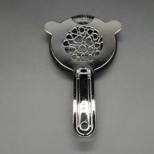 Hawthorn Strainer with Heart Cutout - Black