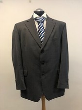 AUSTIN REED JACKET/BLAZER GREY PURE WOOL 46R MINT CONDITION