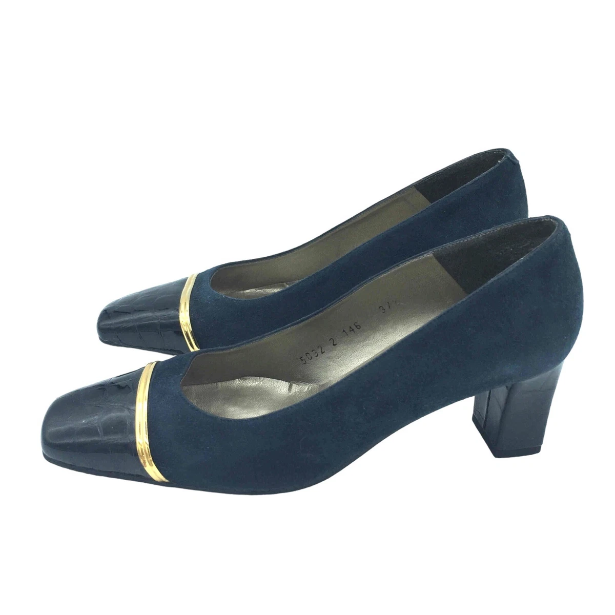 Roland cartier navy shoes sale