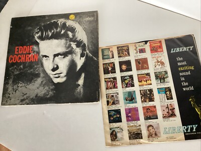 Eddie Cochran Vinyl Lp Record Liberty Records LRP 3172 