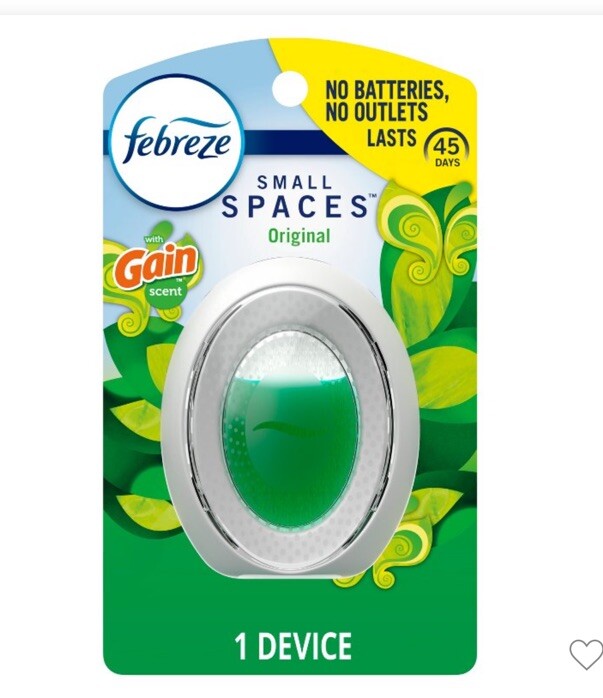 Febreze Small Spaces Air Freshener 2 Pk Set Gain Scents Gain & Moonlight Breeze