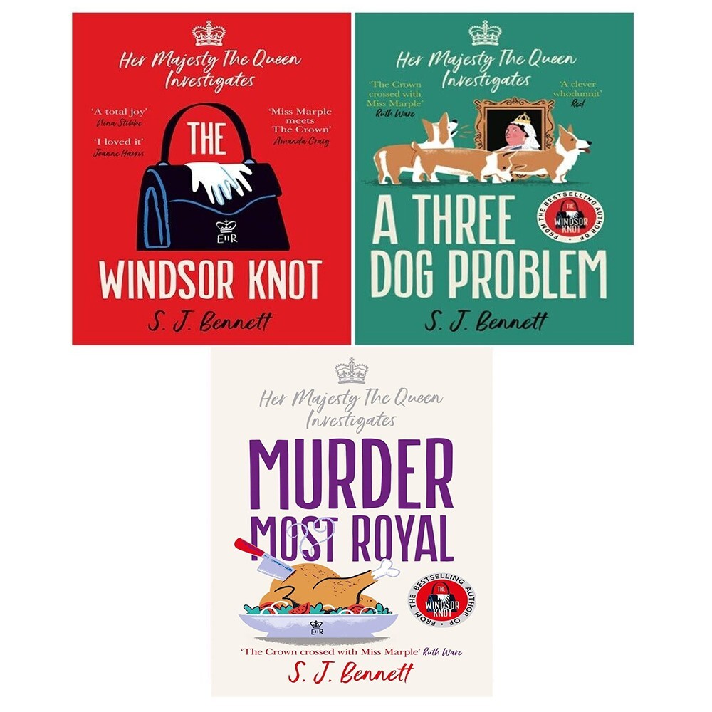 Her Majesty the Queen Investigates Series 3 Books Collection Set By SJ Bennett