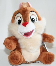 Chip n' DALE Chipmunk mini bean bag beanbag plush toy Disney Store NWT