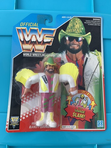 WWF HASBRO SERIES 5 MACHO MAN RANDY SAVAGE MOC...