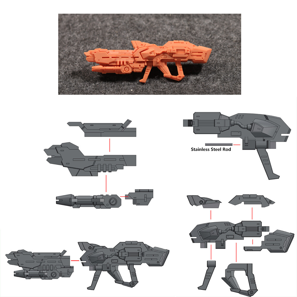 1/144 HG RG Gundam Model Gunpla 30MM Weapon Detail Up Part