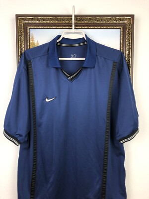 Vintage 90's Nike Football Template Shirt Soccer Mens Jersey Rare