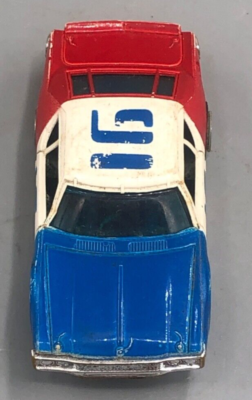 Vintage AFX #16 AMC Matador Stock Car, 1787 Red White Blue HO